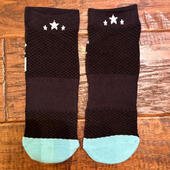 NWTB Healthcare Hero Adult ankle Socks black and blue - Picture 5 of 6